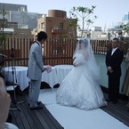 ブーケの贈呈その１