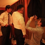 田渕がサムを撮影