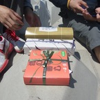 お待ちかねの昼飯