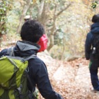 頂上を後にする