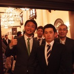 披露宴後のバカ集団