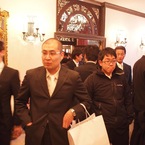 披露宴後のシラ