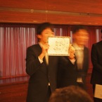 リアルスネ夫を書くユウ