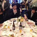 和田しゃんらが談笑するシーン