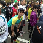 スタート前の稲葉としゃぶさん