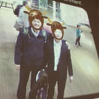 トナカイになった稲葉と吉田