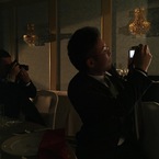 二人の入場を待つ