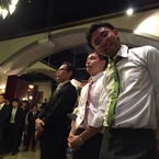 二人を見送ったバカ集団